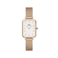 Armbanduhr Daniel Wellington Dame QUADRO PRESSED MELROSE in Stahl DW00100431 - DW00100431